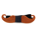 Papillon in Legno con Baffi