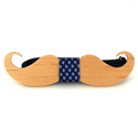 Papillon in Legno con Baffi