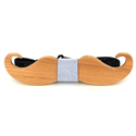 Papillon in Legno con Baffi