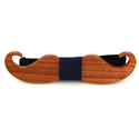 Papillon in legno baffi