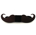 Papillon in Legno con Baffi