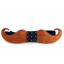 Papillon in Legno con Baffi