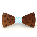 Papillon in Legno Teschi