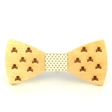 Papillon in Legno Teschi