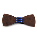 Papillon in Legno a Quadretti