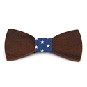 Papillon in Legno a Quadri