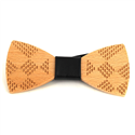 Papillon in Legno a Quadretti