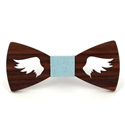 Papillon in Legno Alato Cavo
