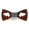 Papillon in Legno Alato Cavo
