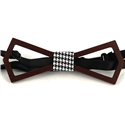 Papillon in Legno a Forma di Deltoidi