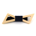 Papillon in Legno a Farfalla Hollow Bow
