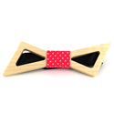 Papillon in Legno a Farfalla Hollow Bow