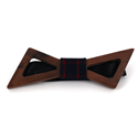Papillon in Legno a Farfalla Hollow Bow