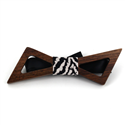 Papillon in Legno a Farfalla Hollow Bow