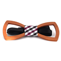 Papillon in Legno Vuoto Arrotondato