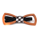 Papillon in Legno Vuoto Arrotondato