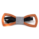 Papillon in Legno Vuoto Arrotondato