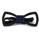 Papillon in Legno Vuoto Arrotondato