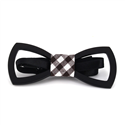 Papillon in Legno Vuoto Arrotondato