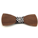 Papillon in legno liscio