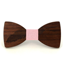 Papillon in Legno con Piuma