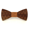 Papillon in Legno a Rombo