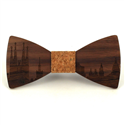 Papillon in legno Skyline Barcelona
