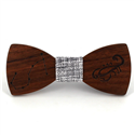 Papillon in Legno Segno Zodiacale Scorpione