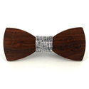 Papillon in Legno Segno Zodiacale Pesci