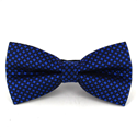 Papillon Nero con Croci Blu