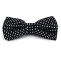 Papillon Nero a Pois Bianchi