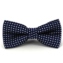 Papillon Bambini Blu Navy a Pois