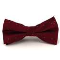 Papillon Bambini Bordeaux a Pois