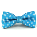 Papillon Ragazzi Turchese a Pois