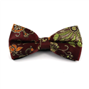 Papillon Paisley Lucido Granato
