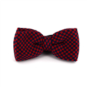 Papillon a pois blu e rosso