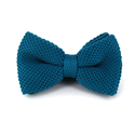 Papillon a Punto Liscio Blu Turchese