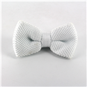Papillon a Punto Liscio Bianco