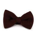 Papillon a Punto Liscio Marrone