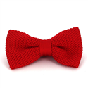 Papillon a Punto Liscio Rosso