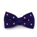 Papillon a pois viola a pois rosa