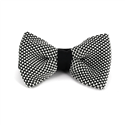 Papillon a pois nero e bianco