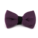 Papillon a pois nero e lilla
