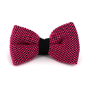 Papillon a pois nero e rosa
