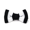 Papillon a righe bianche e nere
