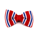 Papillon a righe rosse