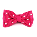 Papillon a pois rosa con pois bianchi