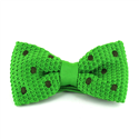 Papillon a pois verde scuro