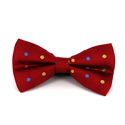 Papillon Rosso a Pois Multicolor