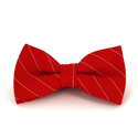 Papillon Rosso a Righe Bianche
